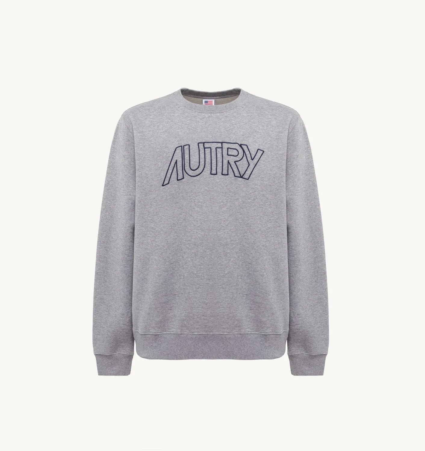 Autry Men's Sweatshirt Icon SWIM-408M ​​Grey