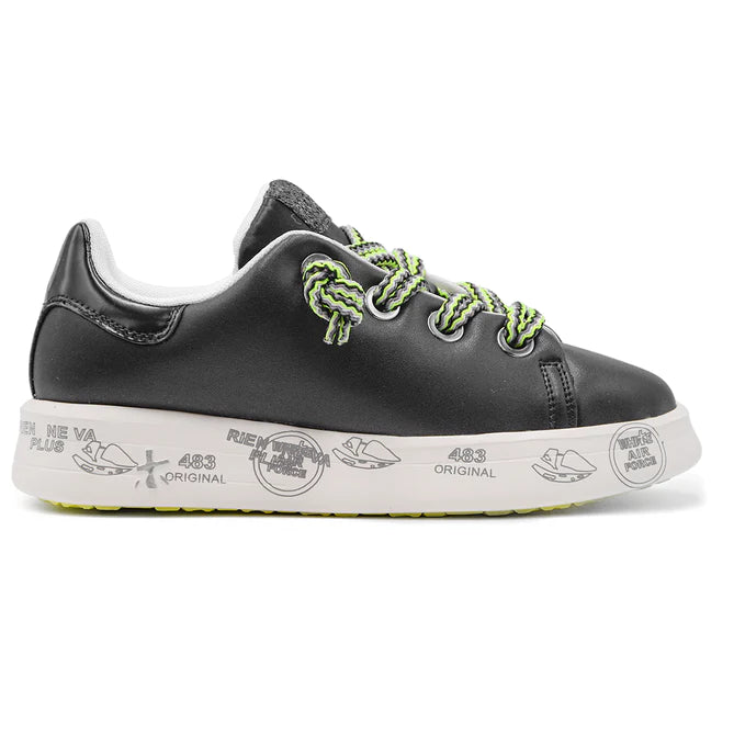 Premiata Sneakers Donna Belle 6550 Nero