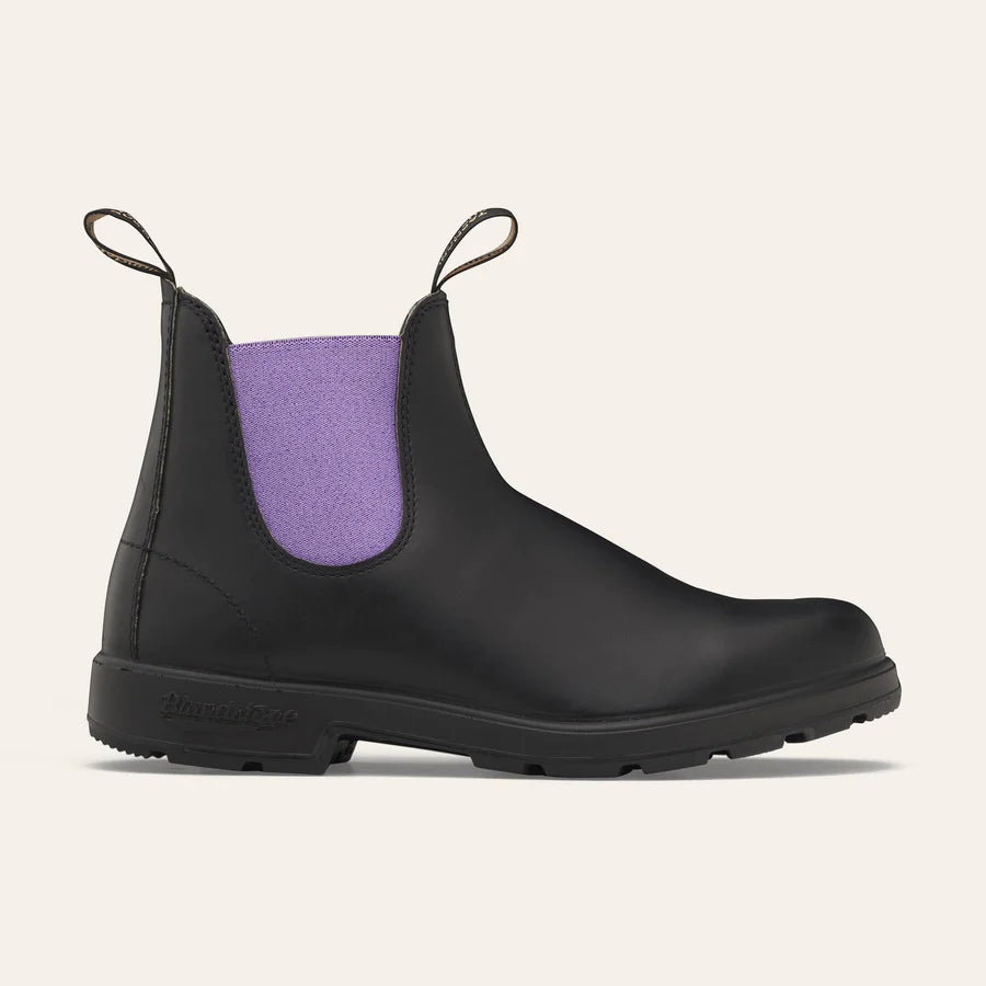 Blundstone Women's Ankle Boot 2303 Black-Lavender Leather