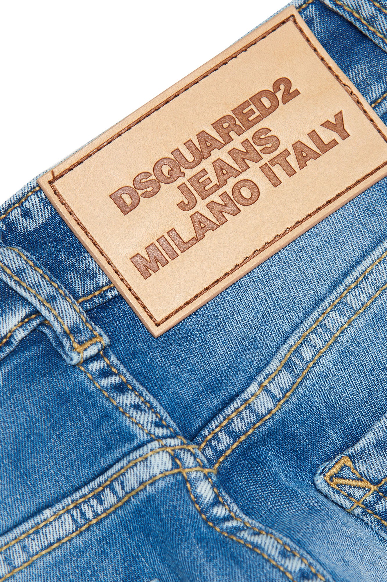 DSQUARED Child Jeans DQ1336-D0A2K BLUE DENIM