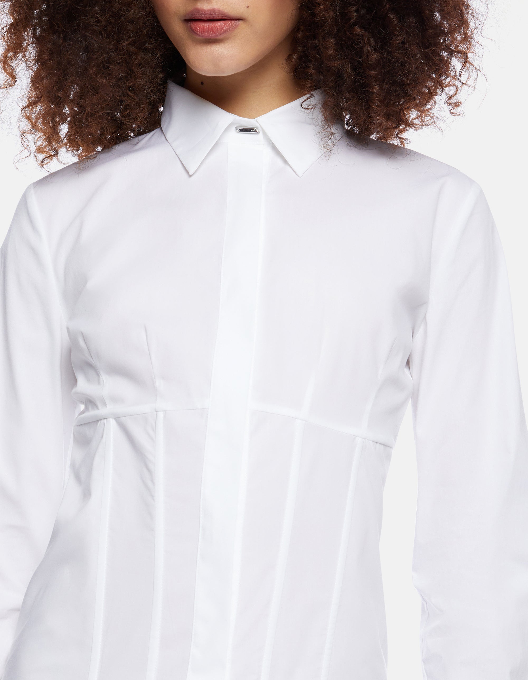 Dondup Camicia Donna DC314PS0012DXXX Bianco