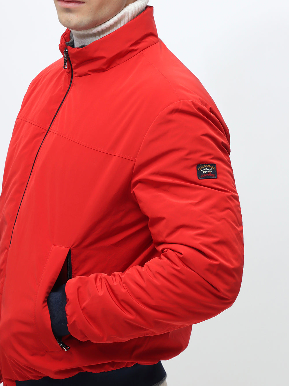 Paul&amp;Shark Men's Bomber Re 130 High Density Red