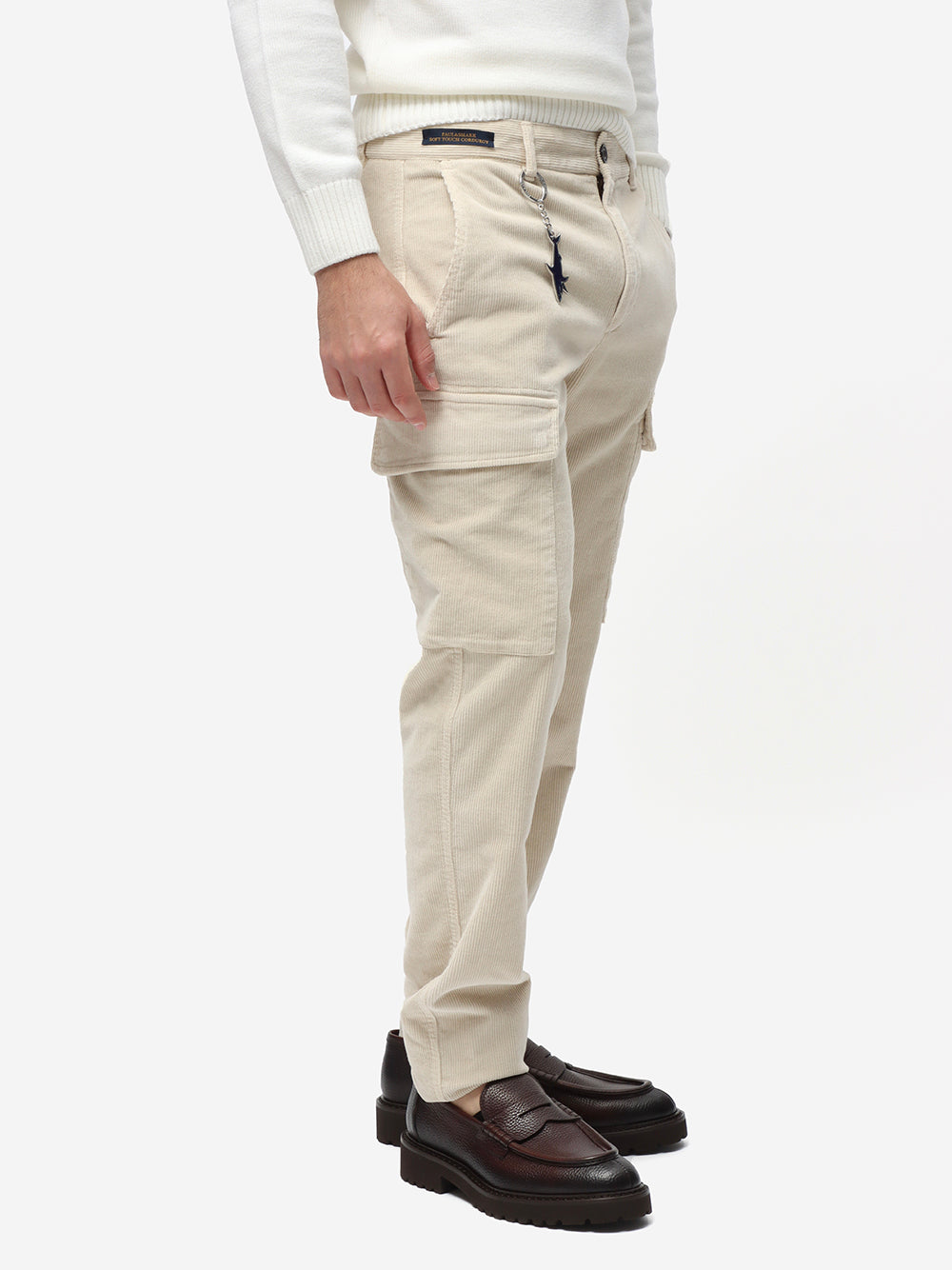 Paul&Shark Pantalone Uomo Cargo Burro