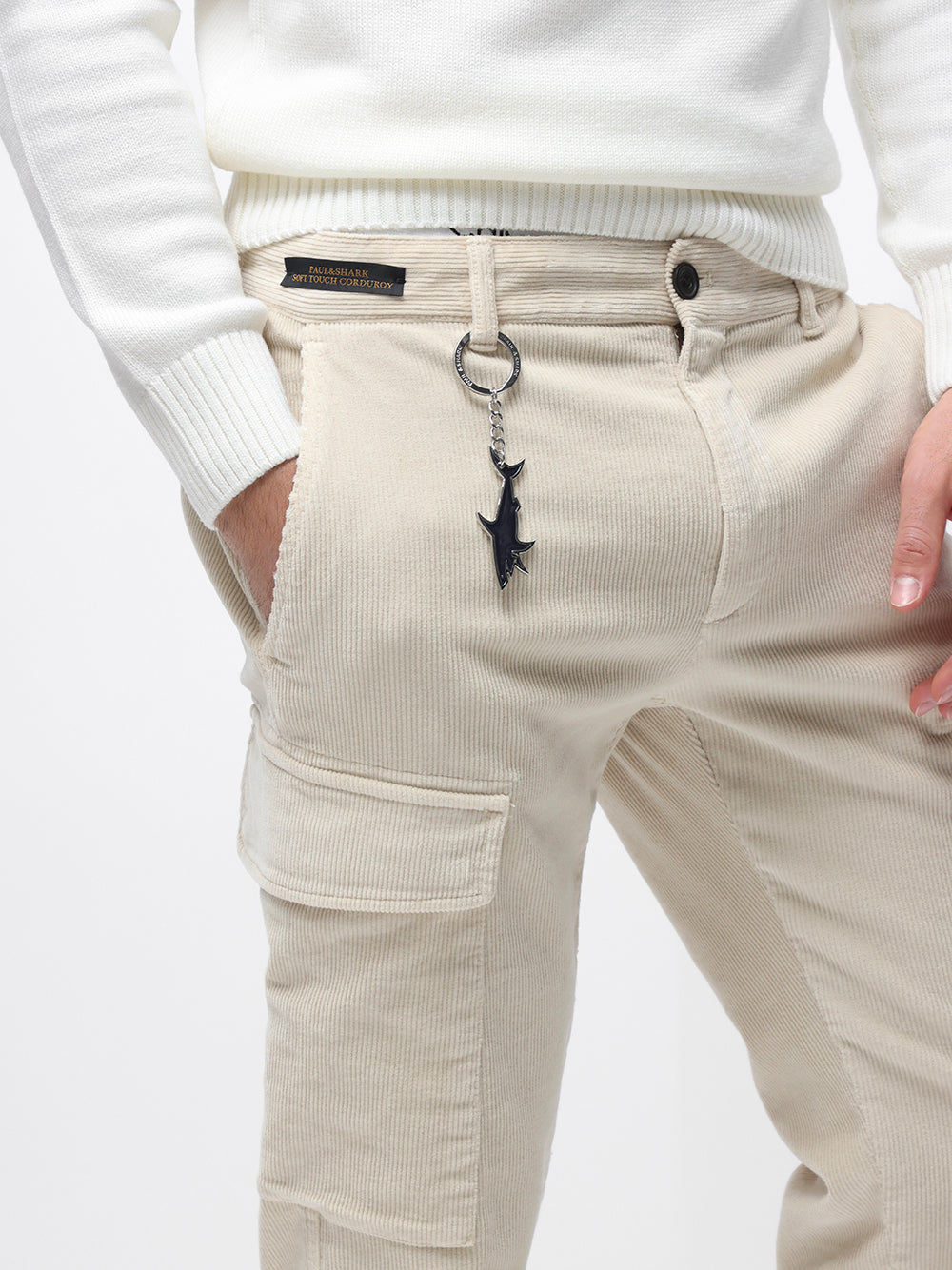 Paul&Shark Pantalone Uomo Cargo Burro