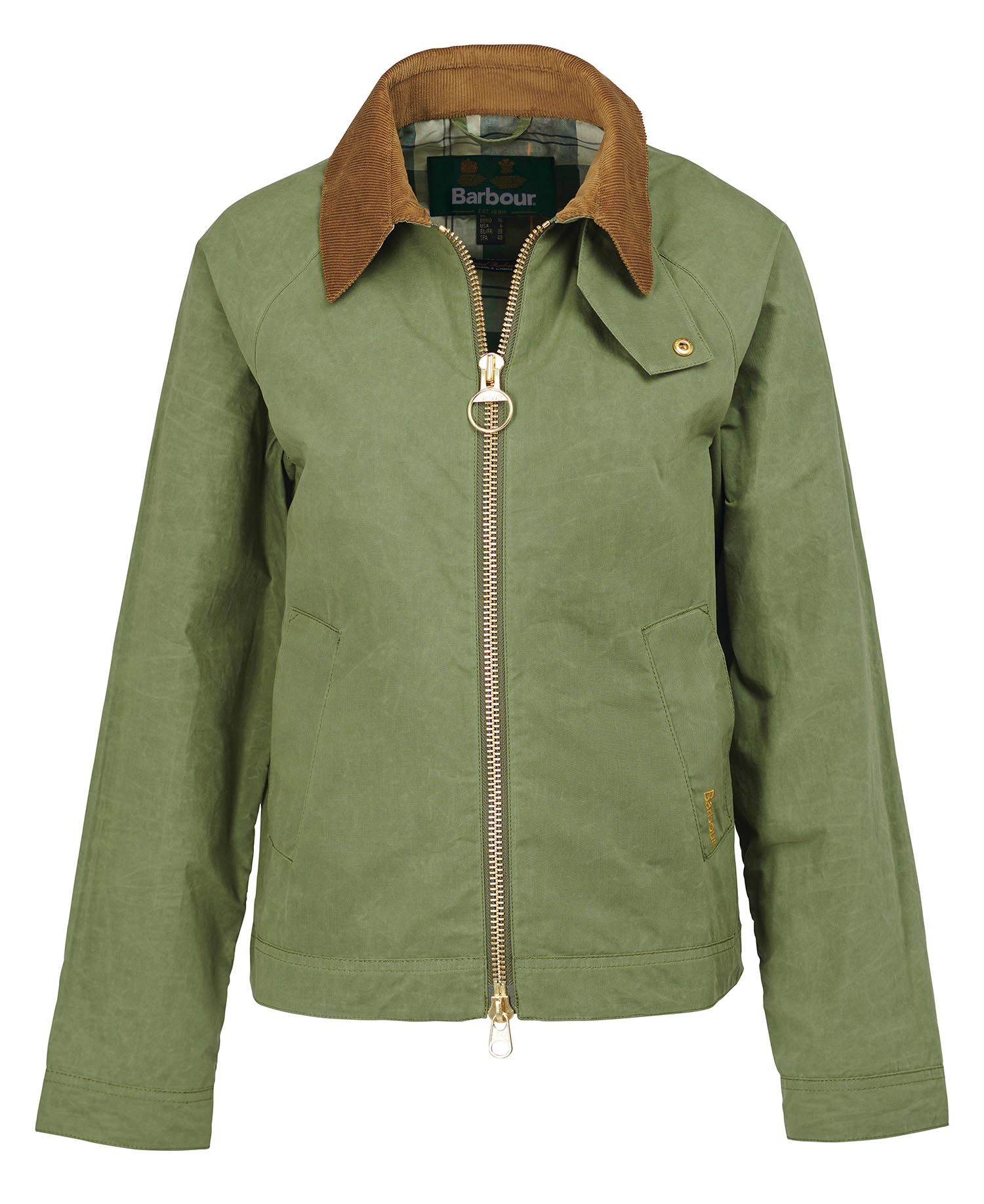 Barbour Giubbino Donna Campbell-Army Ancient