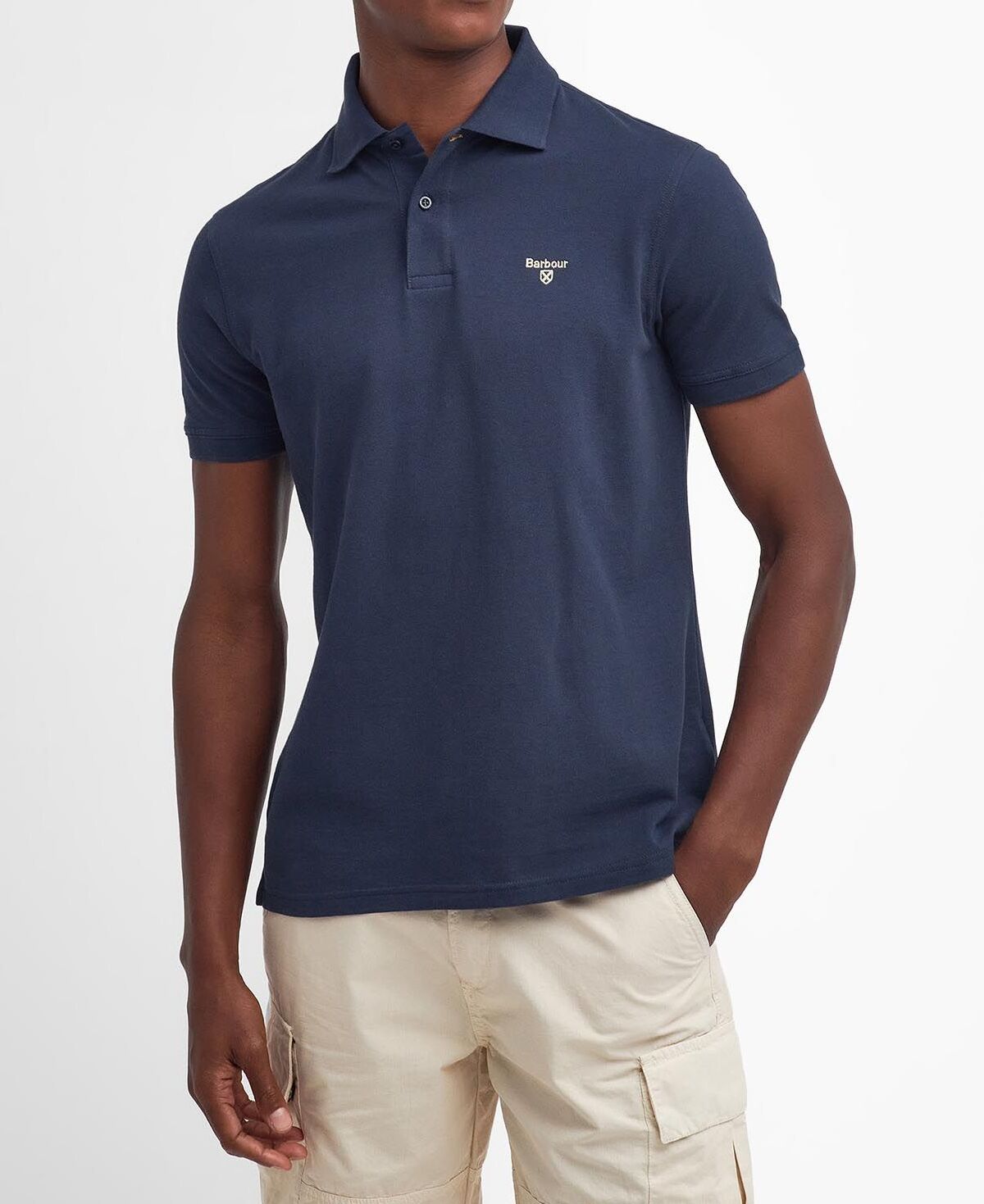 Barbour Polo Uomo LIGHTWEIGHTS SPORTS-Navy