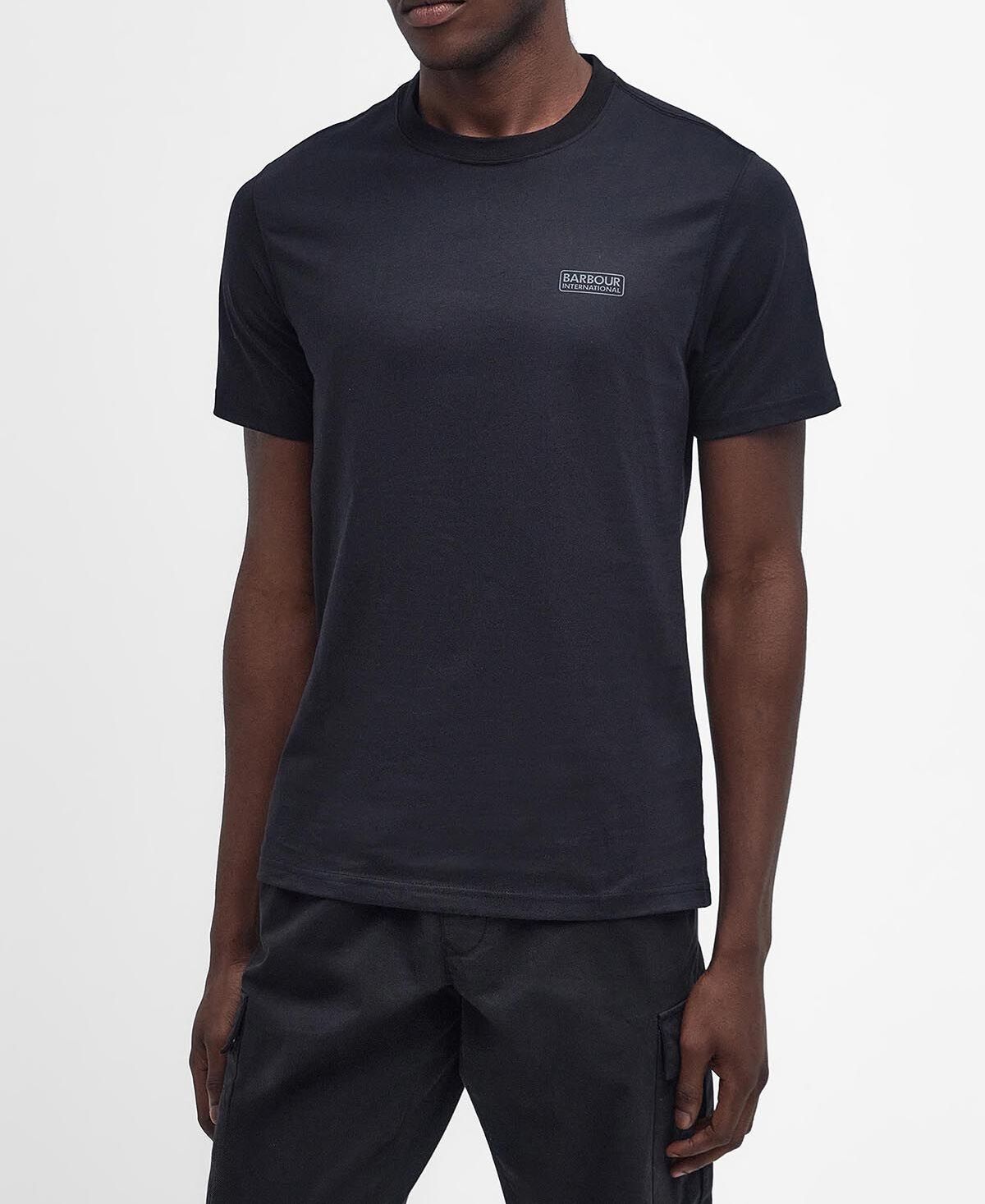 Barbour T-Shirt Uomo Essential-Black Pewter