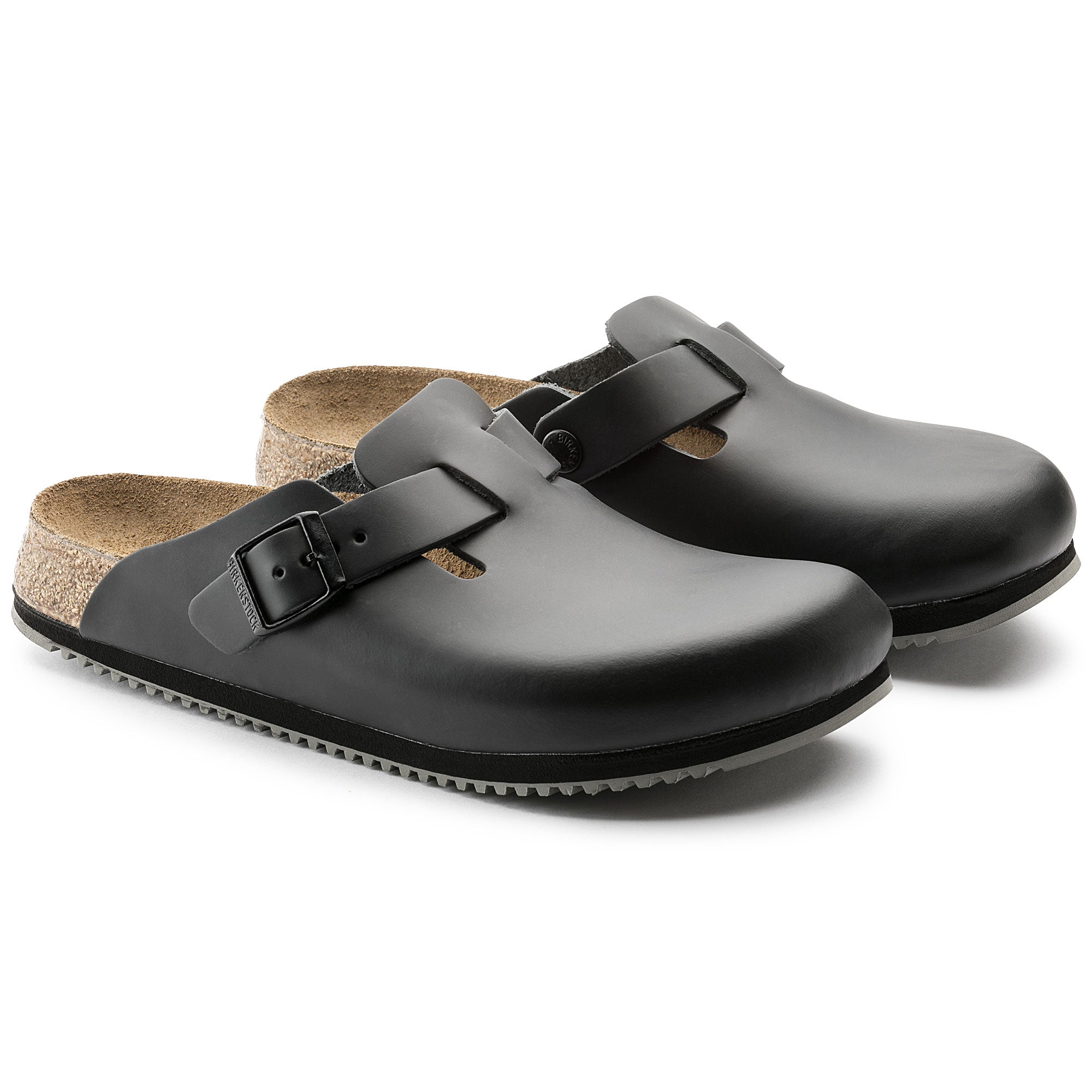 Birkenstock Ciabatta Unisex Boston Super Grip-Black