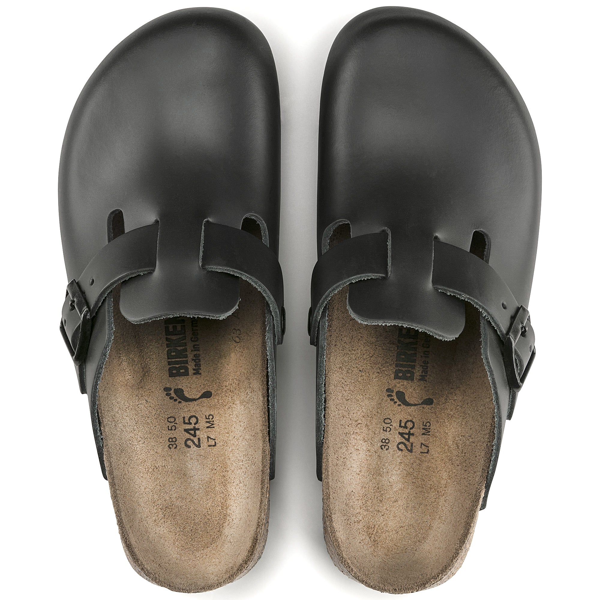 Birkenstock Ciabatta Unisex Boston Super Grip-Black