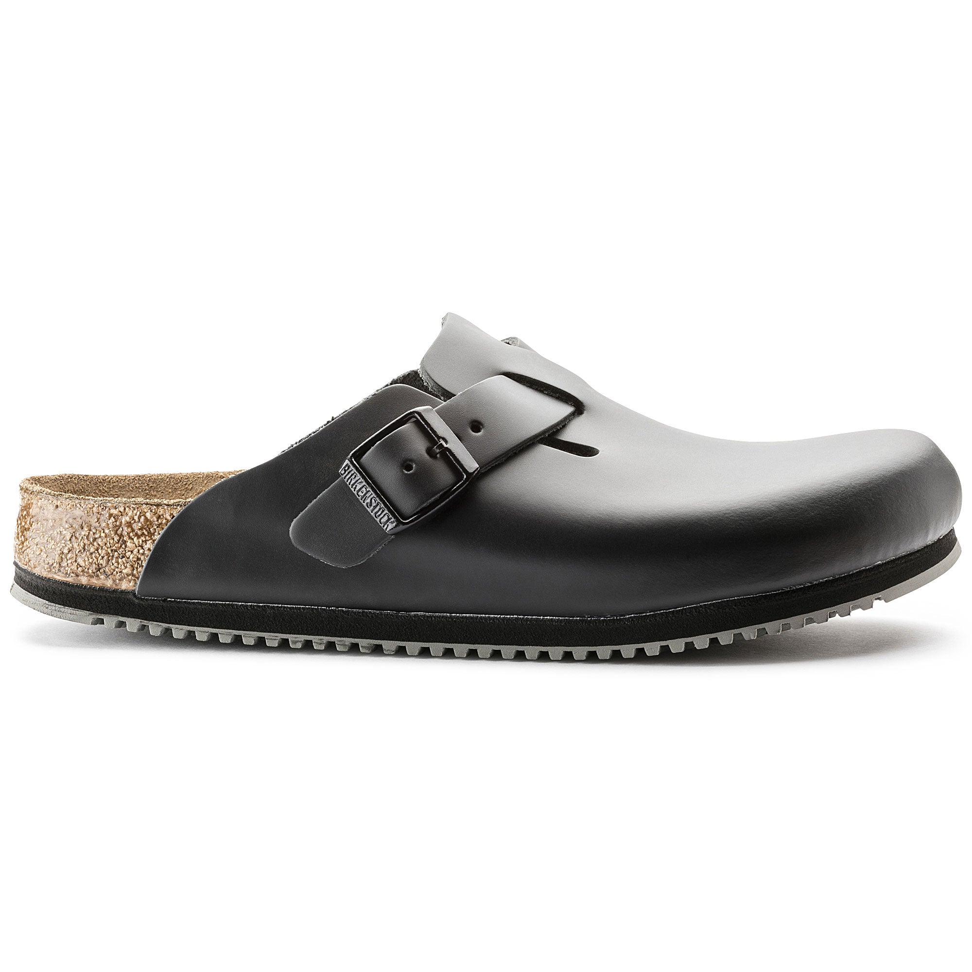 Birkenstock Ciabatta Unisex Boston Super Grip-Black