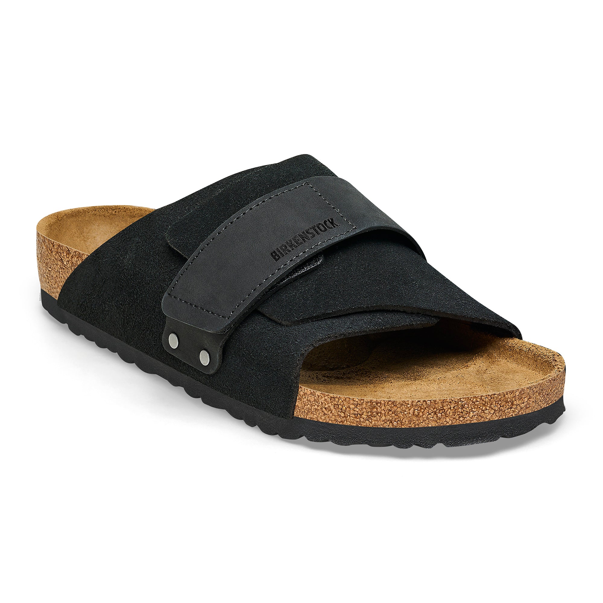 Birkenstock Ciabatta Unisex Kyoto Suede Nabuk-Black