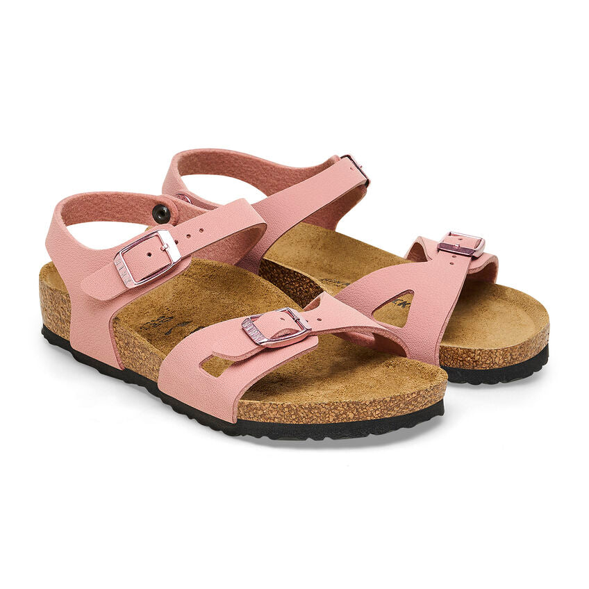 Birkenstock Ciabatta Unisex Bambino Rio Kids Pink Clay