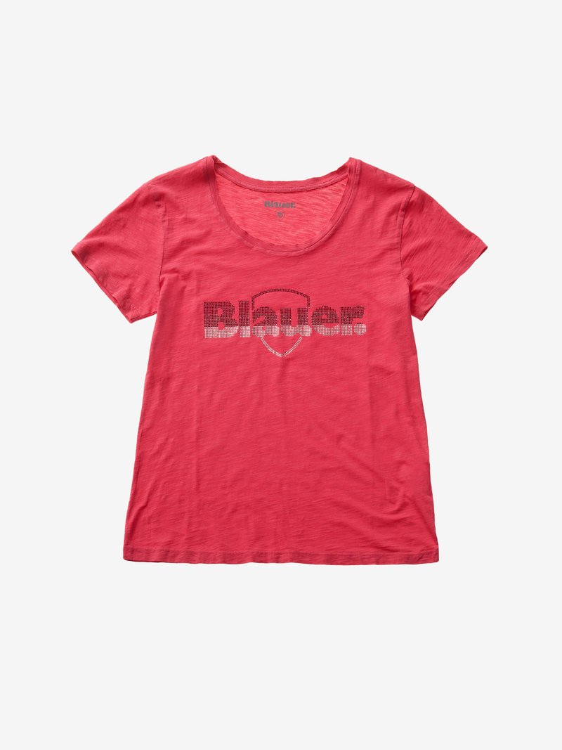 BLAUER T-Shirt Donna Glitter-Magenta