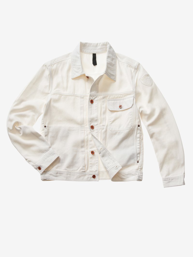 BLAUER Giubbino Uomo Atlas-Bianco