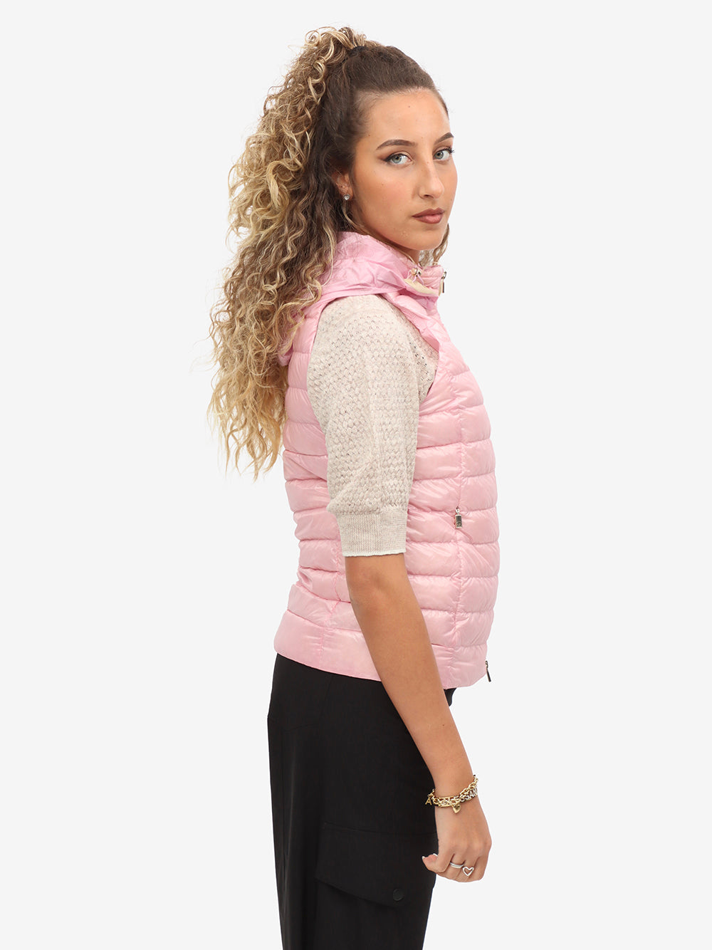 Ciesse Piumini Gilet Donna Alya-Rosa Pastello