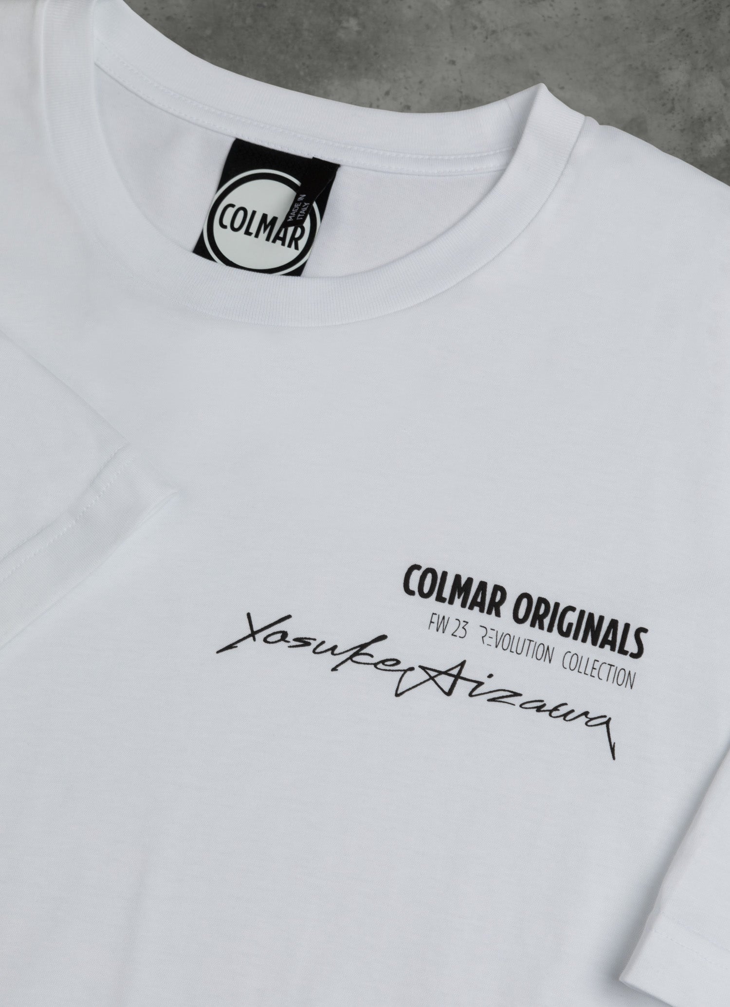 Colmar T-Shirt Uomo Nara-Bianco