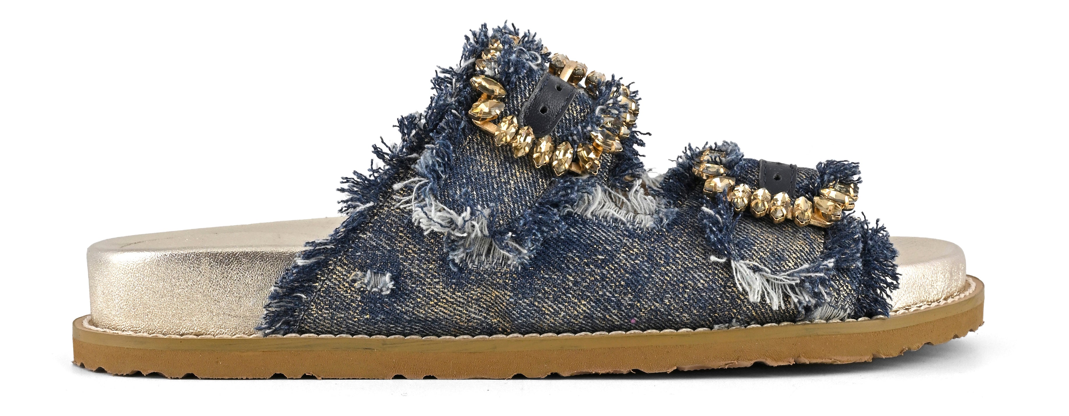 CORAL BLUE Sandalo Donna Gioiello Denim-Blue