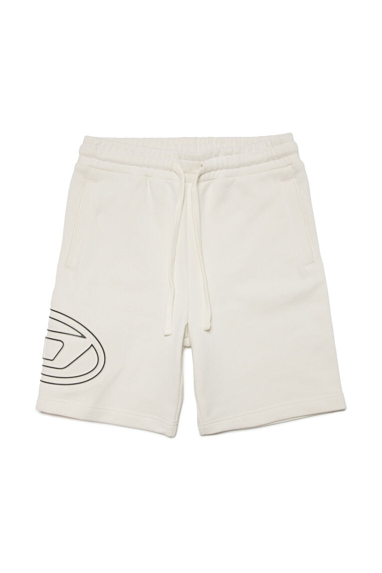 DIESEL-Bermuda Bambino PCURVBIGOVAL-Bianco