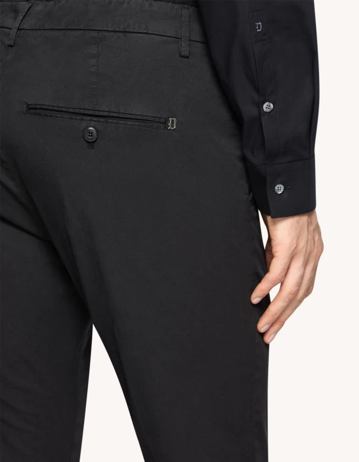 Dondup Pantaloni Uomo Gaubert-Nero