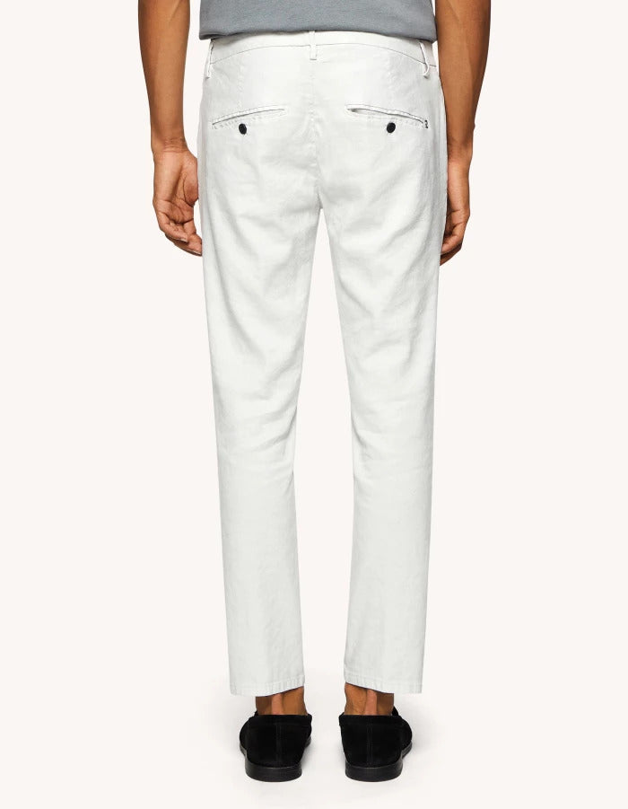 Dondup Pantaloni Uomo Alfredo-Grigio Chiaro