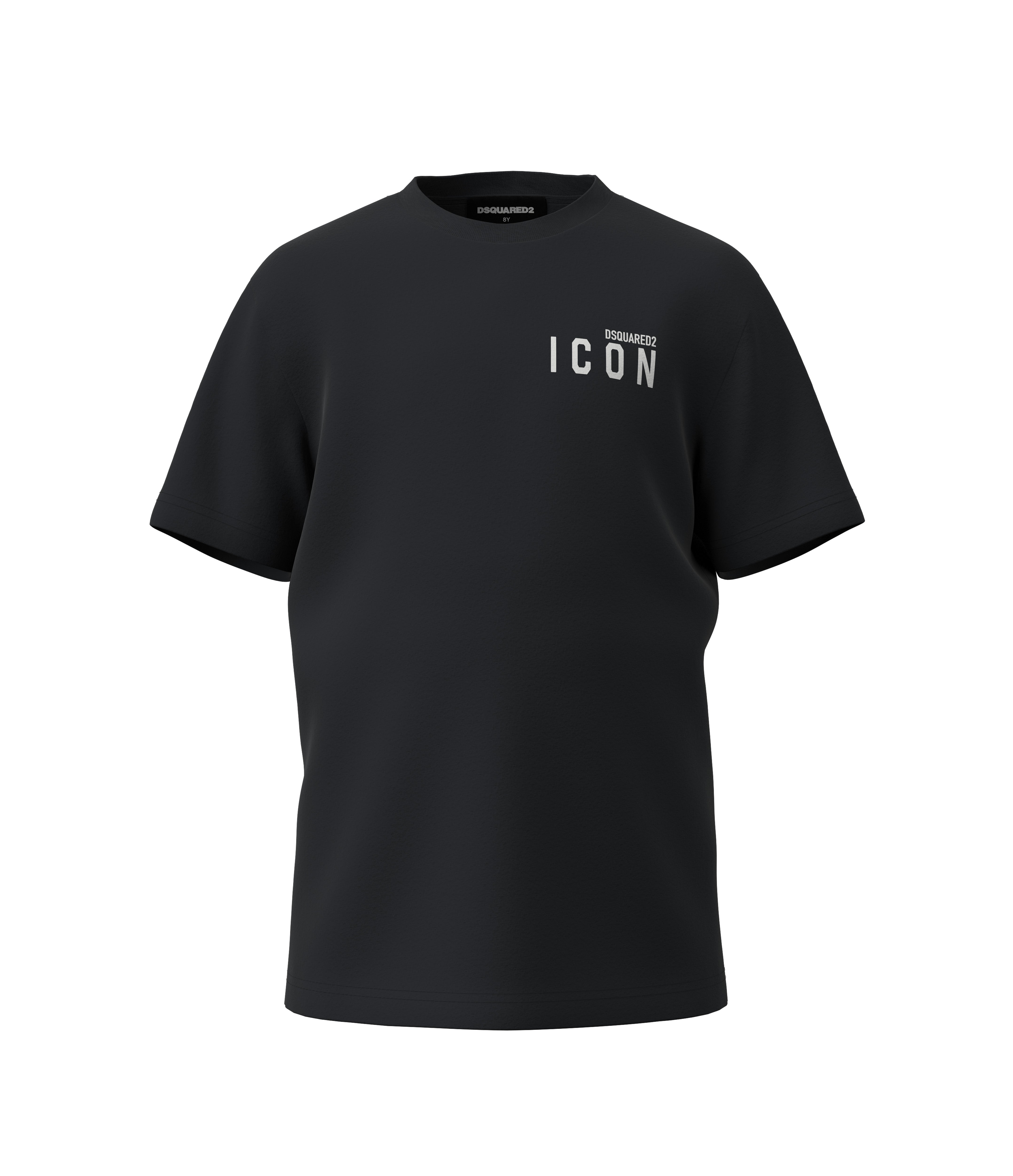 DSQUARED2-T-Shirt Bambino Underwear Icon-Nero