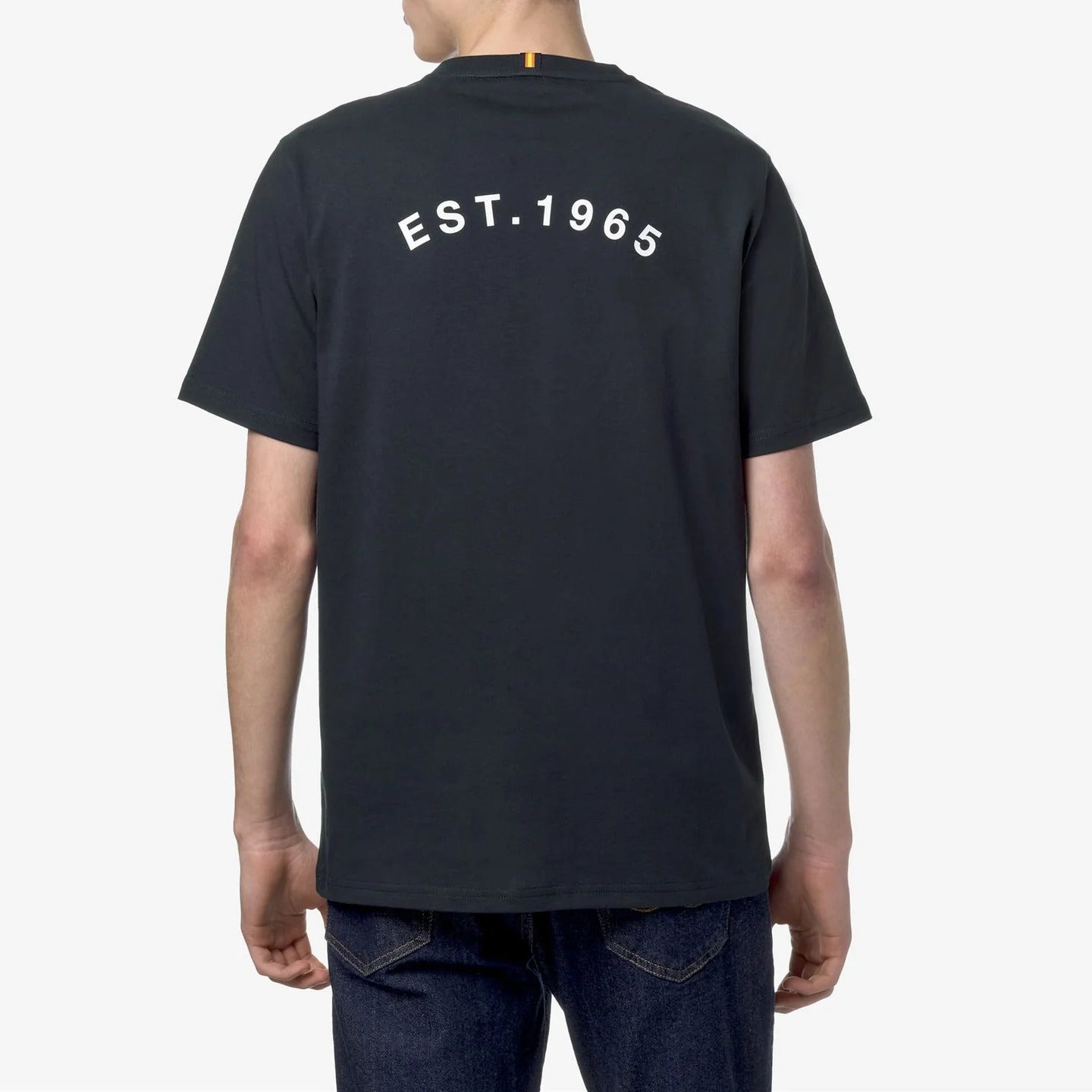 K-WAY T-Shirt Uomo Odom Established-Blue Depth