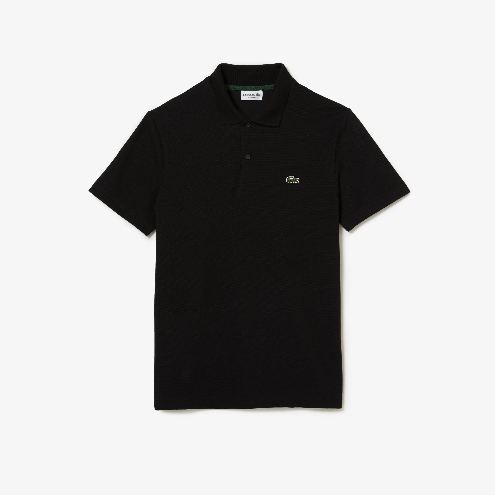 LACOSTE Polo Uomo Cotone Organico-Nero