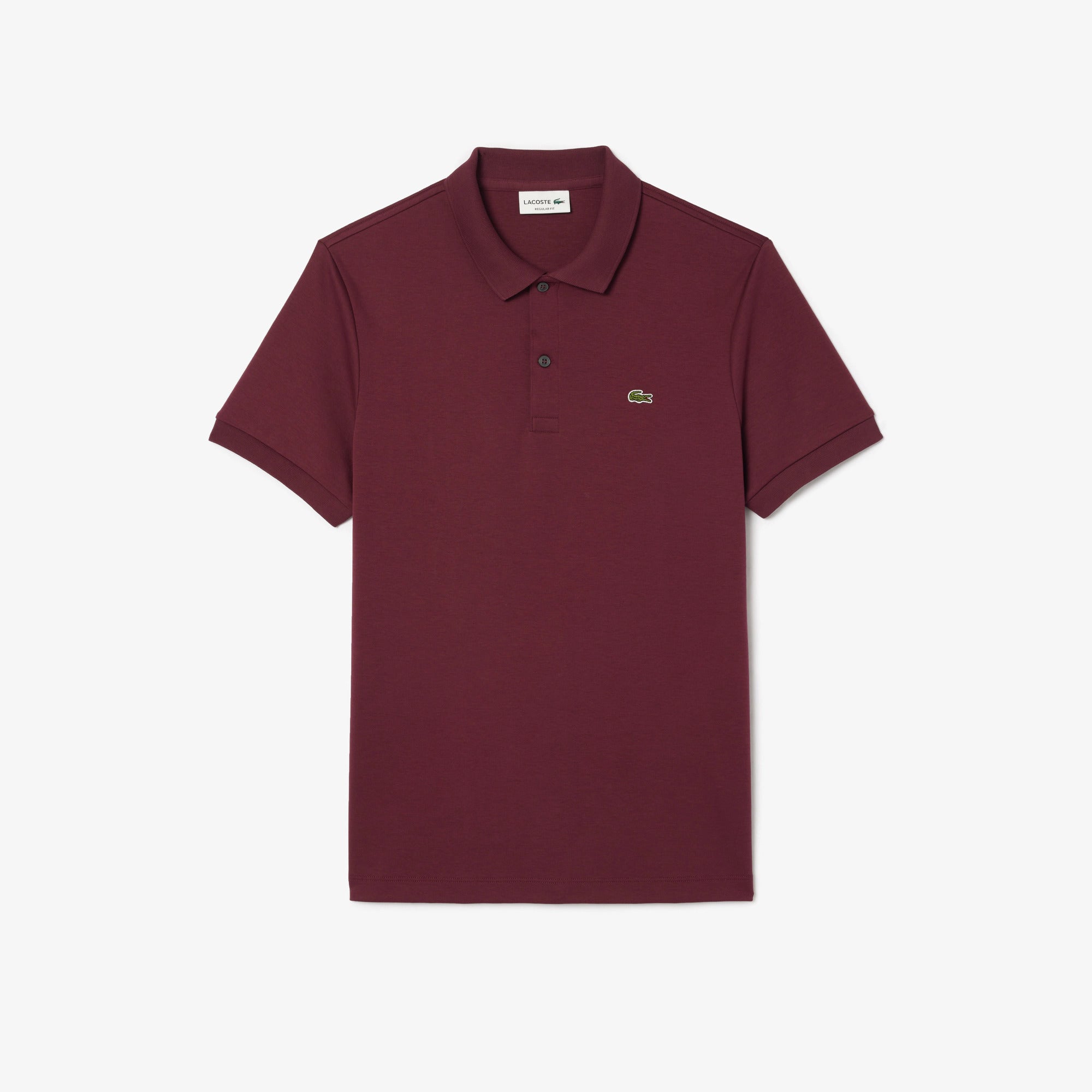 LACOSTE Polo Uomo Cotone Pima-Bordeaux