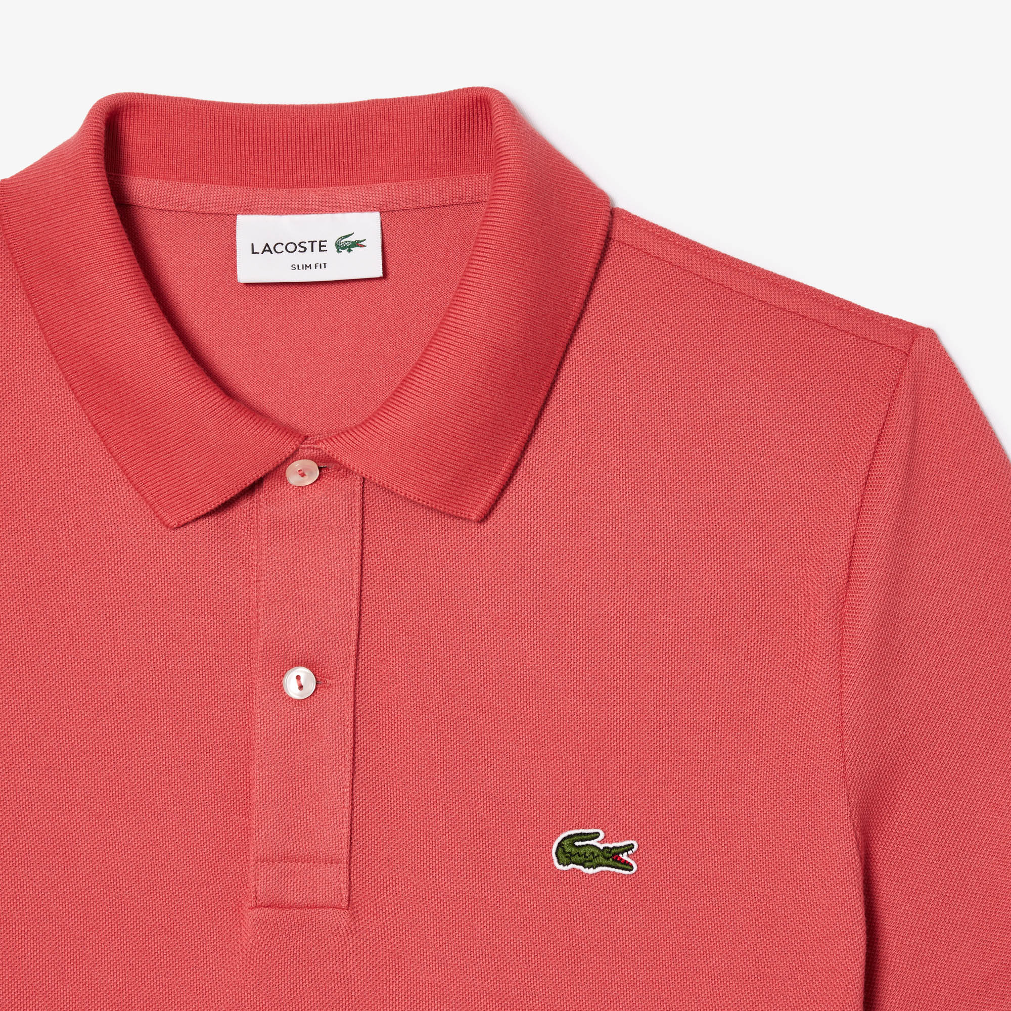 LACOSTE Polo Classica Uomo L.12.12 Slim Fit-Rosa