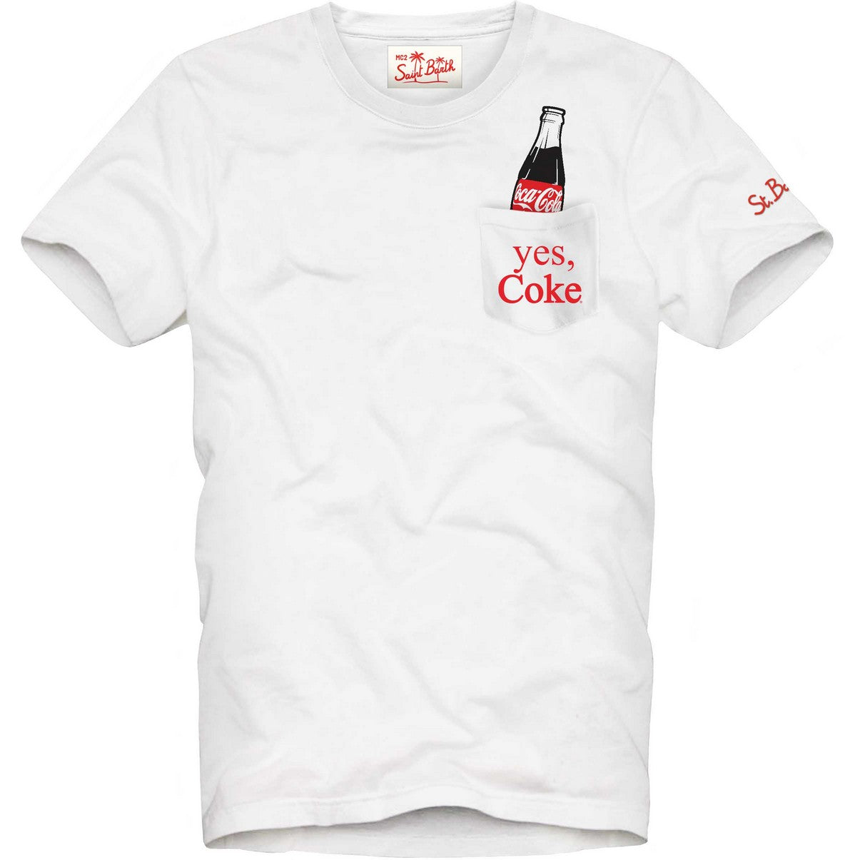 MC2 SAINT BARTH T-Shirt Uomo Austin-Coca Bottle