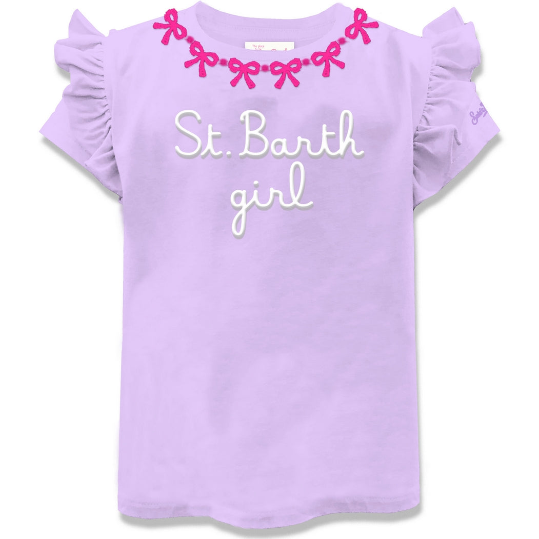 MC2 SAINT BARTH T-Shirt Bambina BABY-Lilla