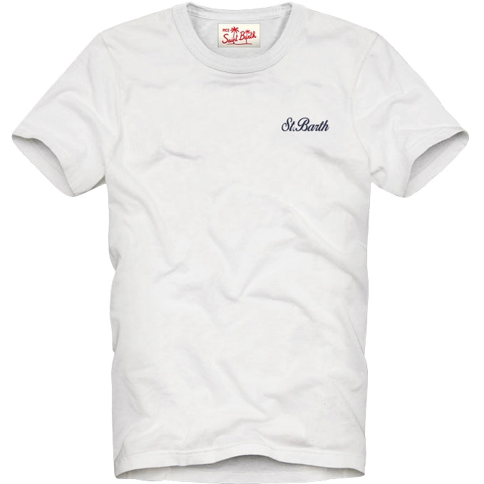 MC2 SAINT BARTH T-Shirt Uomo Dover-Bianco
