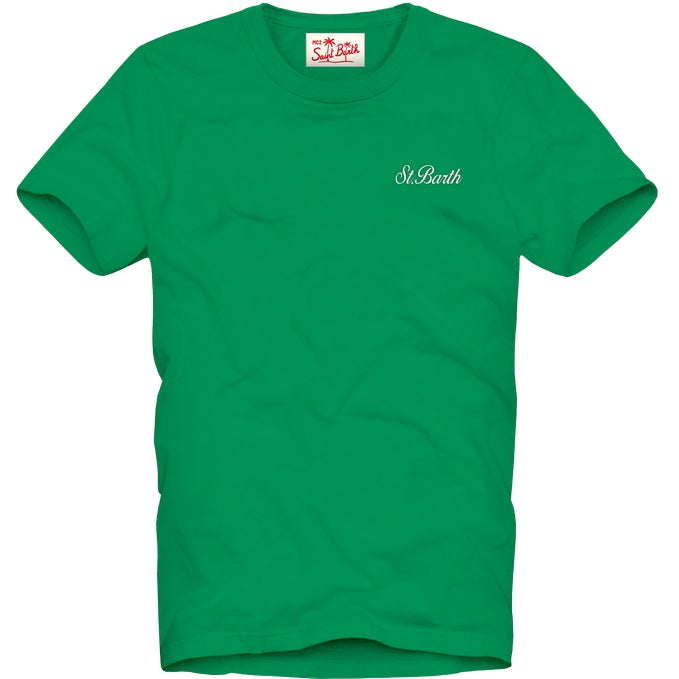 MC2 SAINT BARTH T-Shirt Uomo Dover-Verde