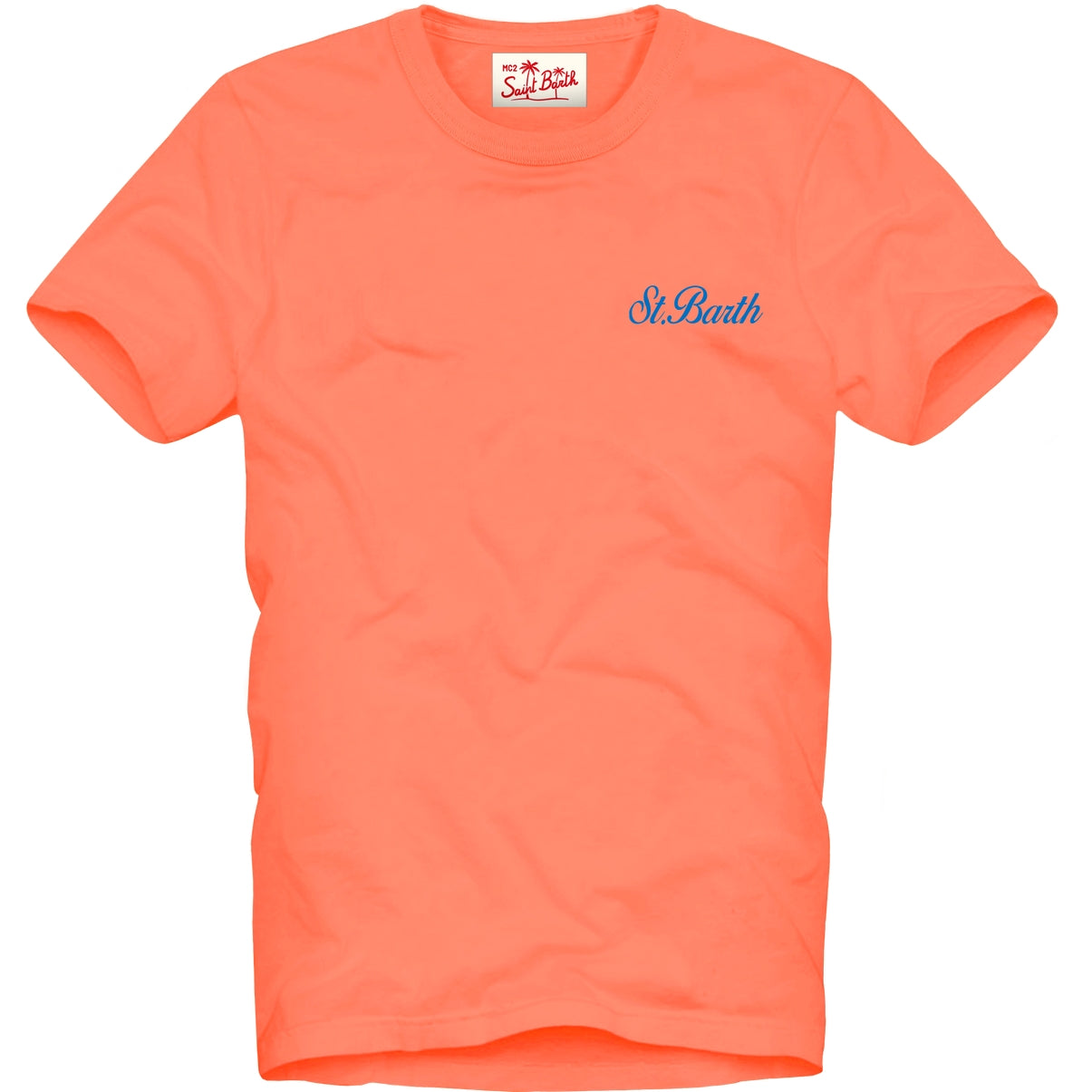 MC2 SAINT BARTH T-Shirt Uomo Dover-Arancione