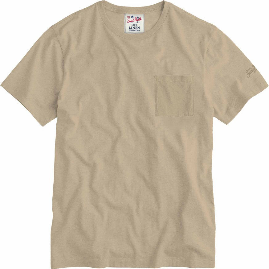 MC2 SAINT BARTH T-Shirt Uomo Ecstasea-Beige