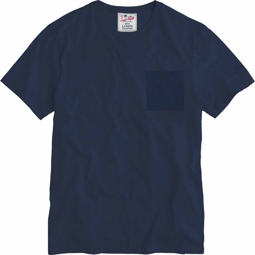 MC2 SAINT BARTH T-Shirt Uomo Ecstasea-Navy