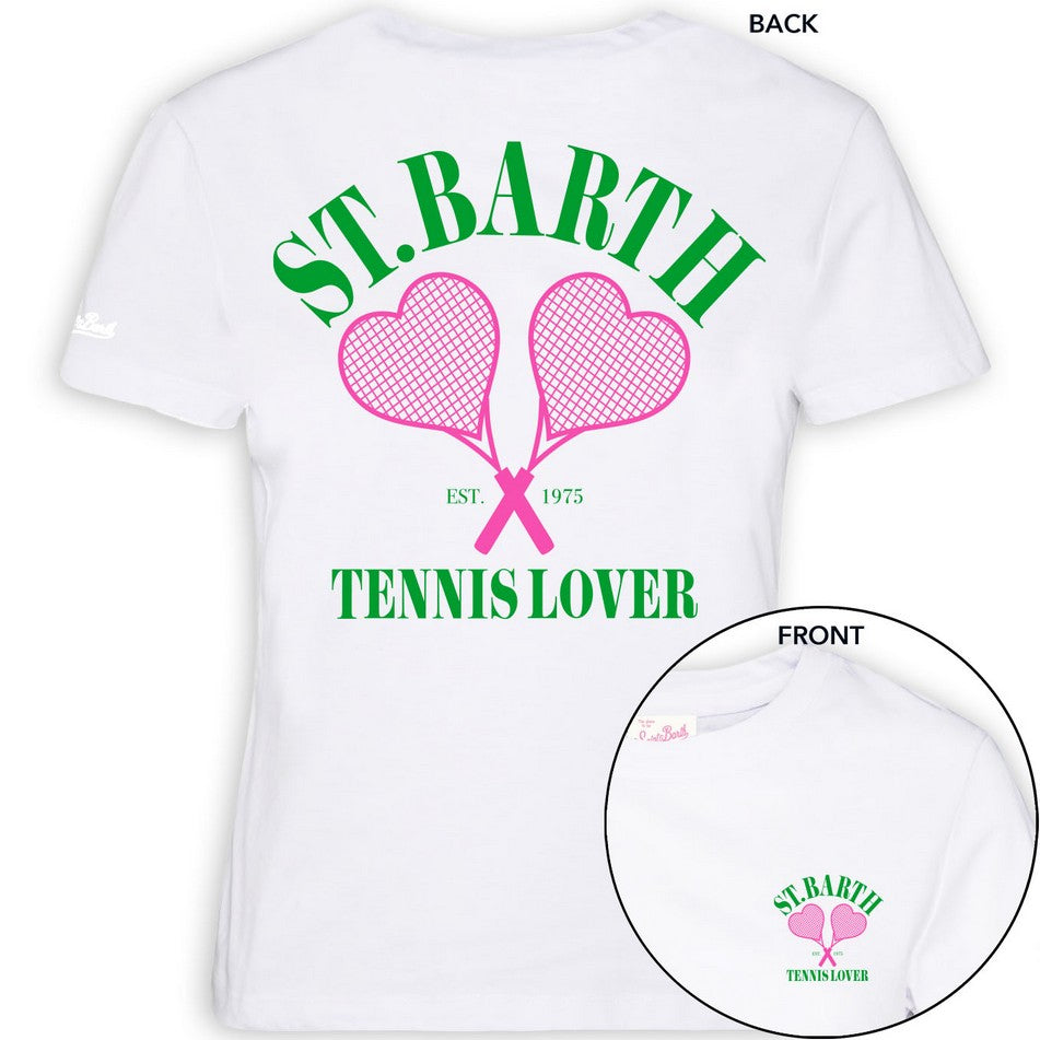 MC2 SAINT BARTH T-Shirt Donna Emilie-Tennis Heart