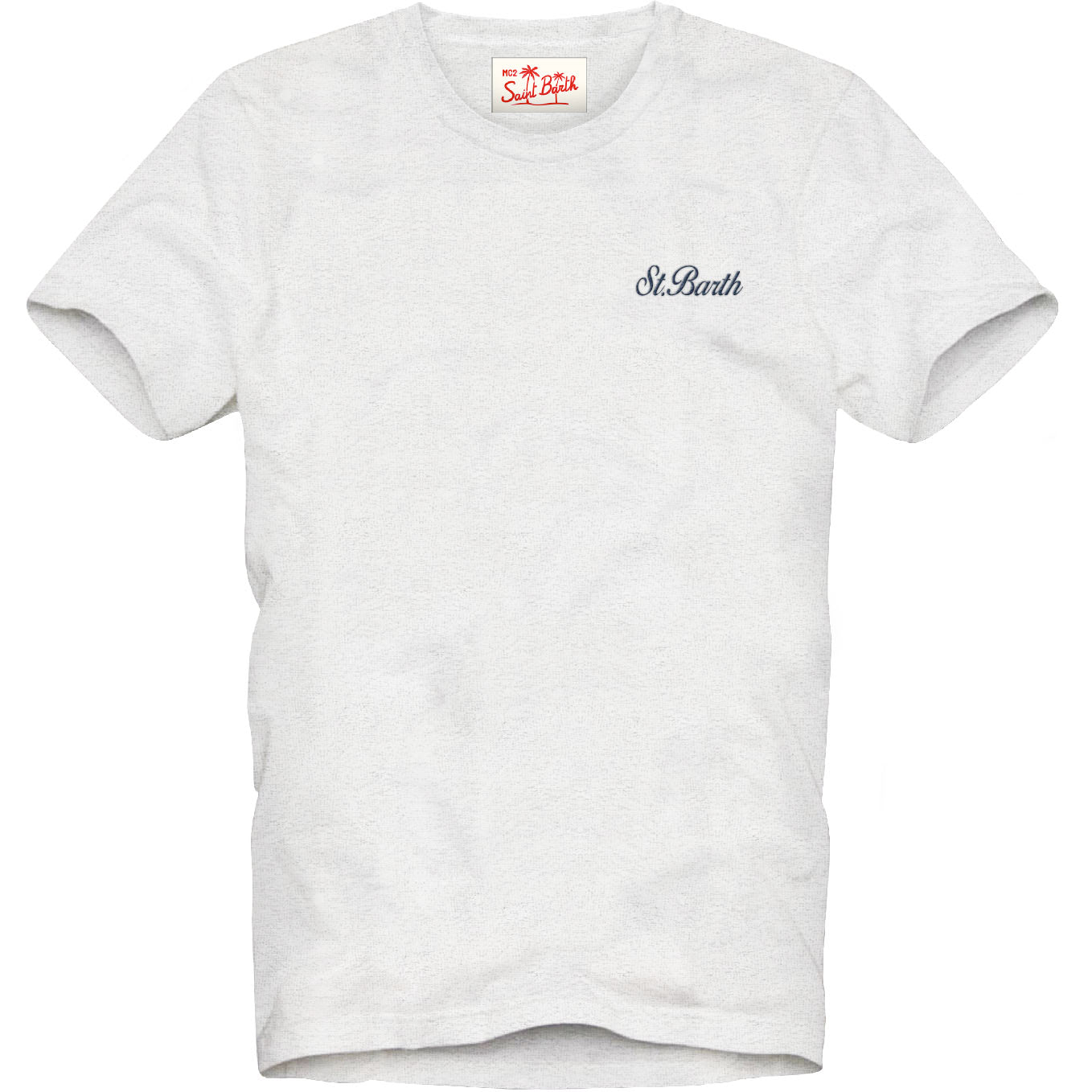 MC2 SAINT BARTH T-Shirt Uomo Gary-Bianco