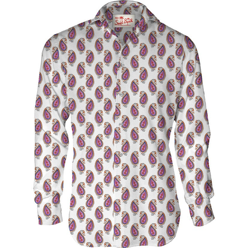 MC2 SAINT BARTH Camicia Uomo Sikelia-Batik Paisley