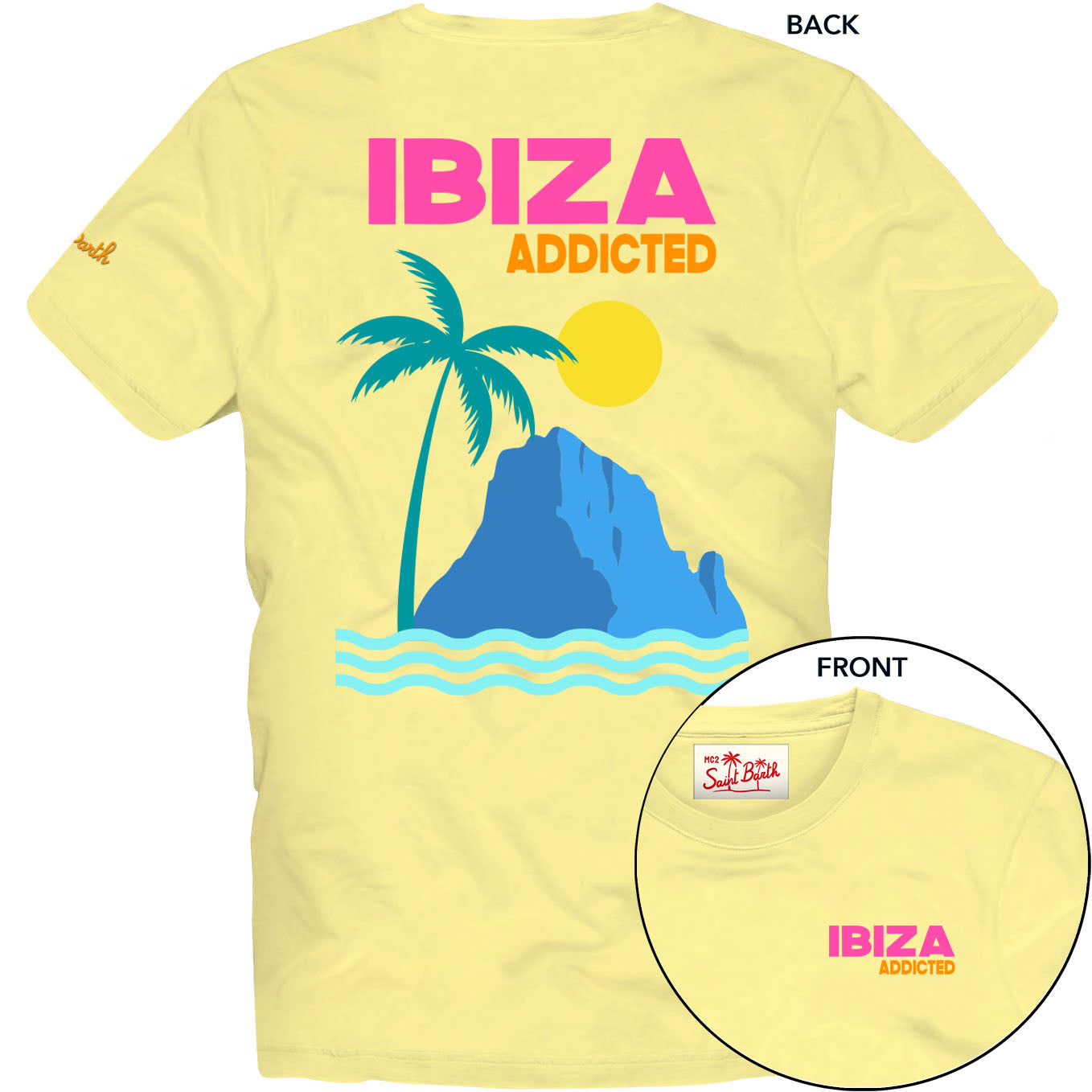 MC2 SAINT BARTH T-Shirt Uomo Classic-Ibiza
