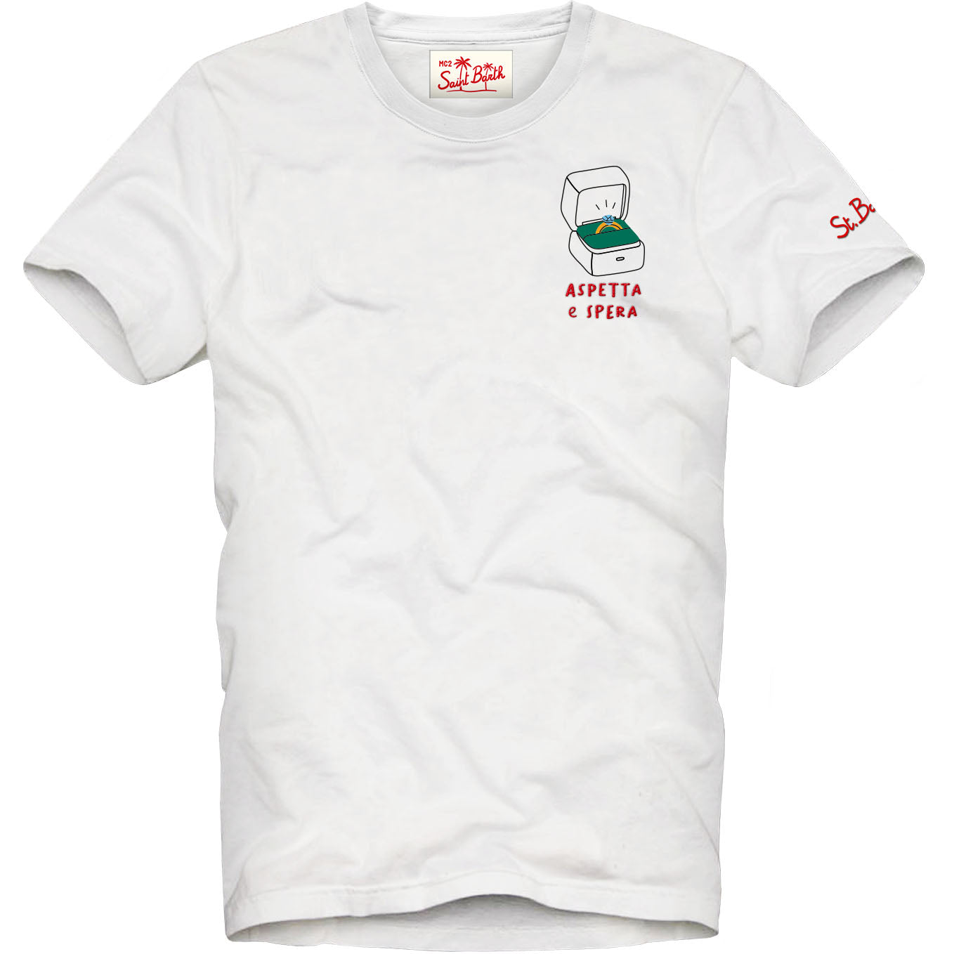 MC2 SAINT BARTH T-Shirt Uomo Classic-Aspetta Spera
