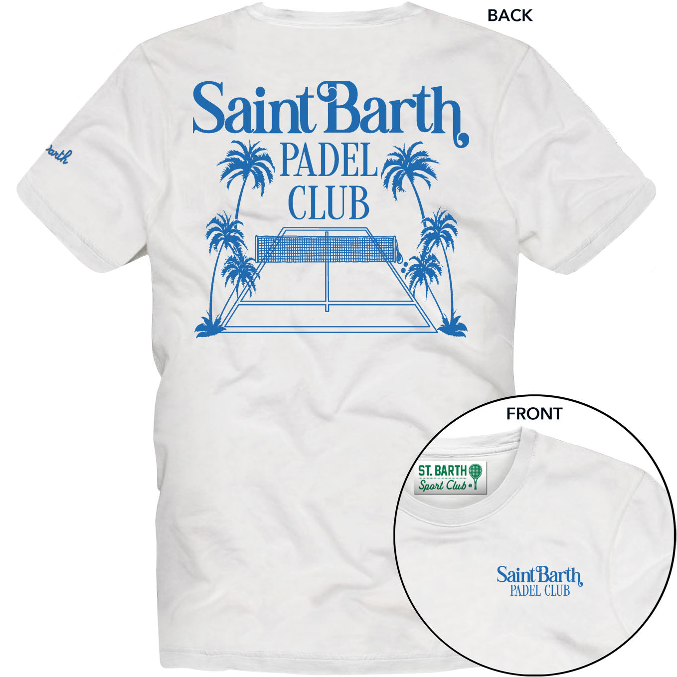 MC2 SAINT BARTH T-Shirt Uomo Classic-Padel