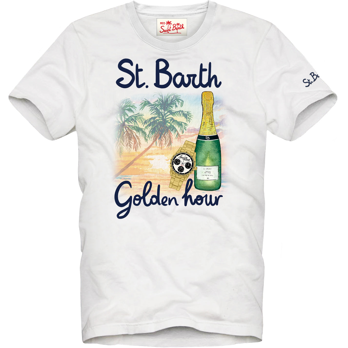 MC2 SAINT BARTH T-Shirt Uomo Classic-Golden Hour