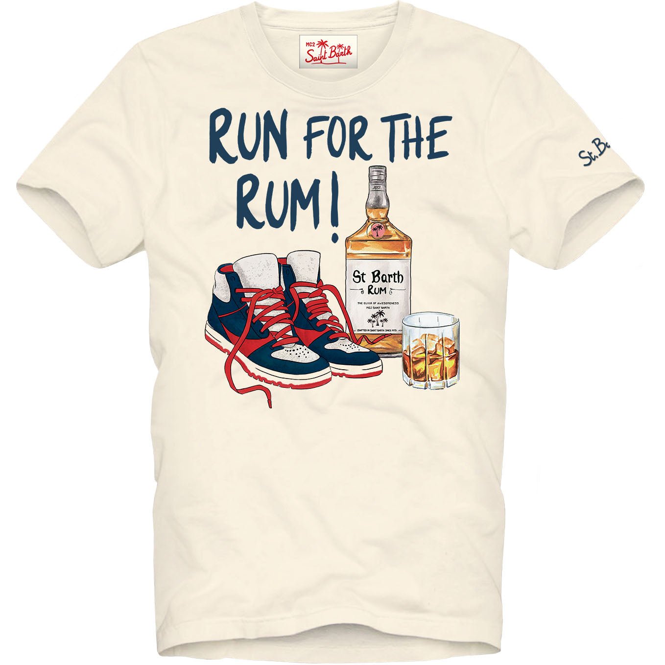 Mc2 SAINT BARTH T-Shirt Uomo Classic-Run for Rum