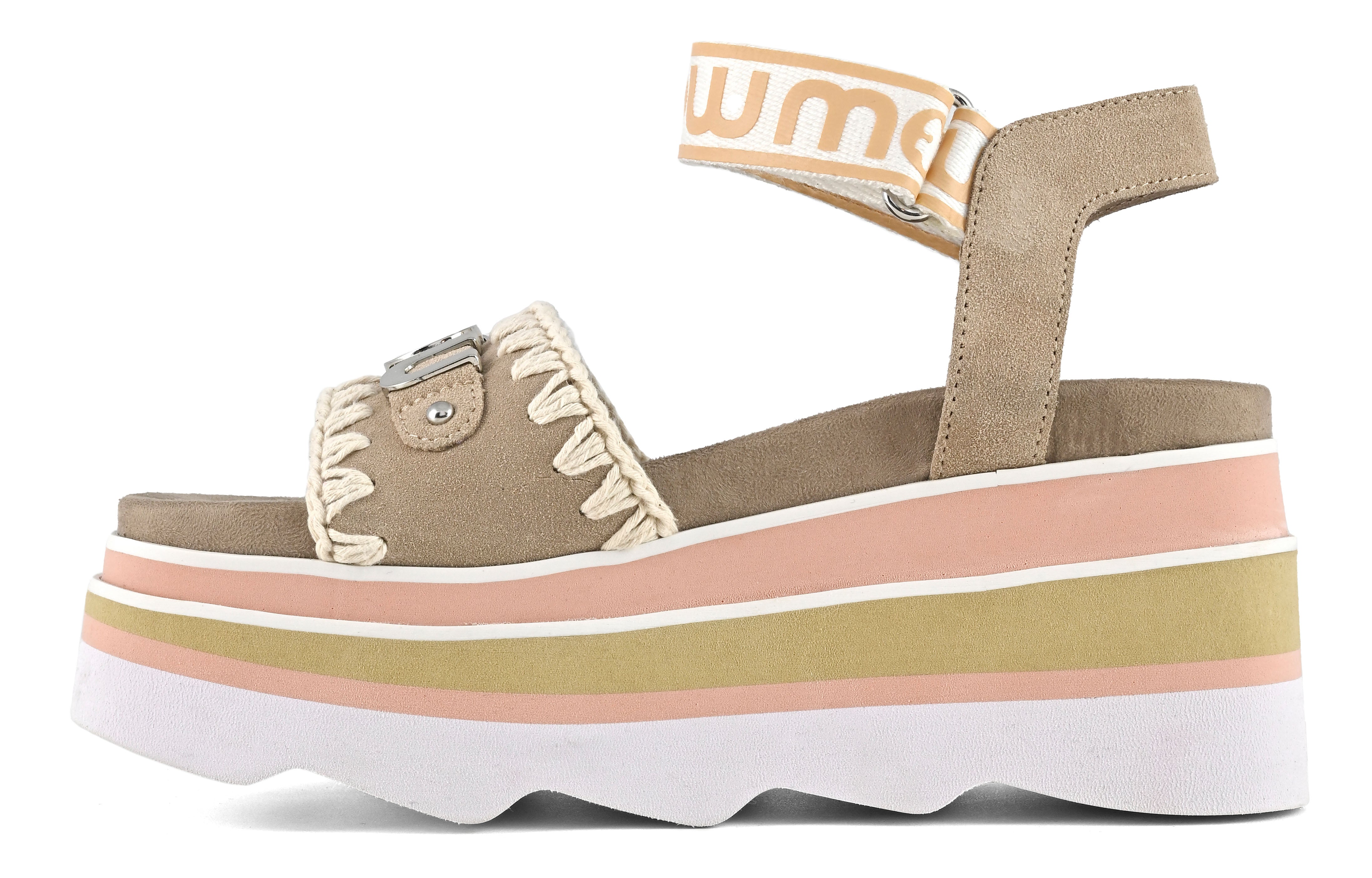 MOU Sandalo Donna EVA WEDGE-Pink Sand