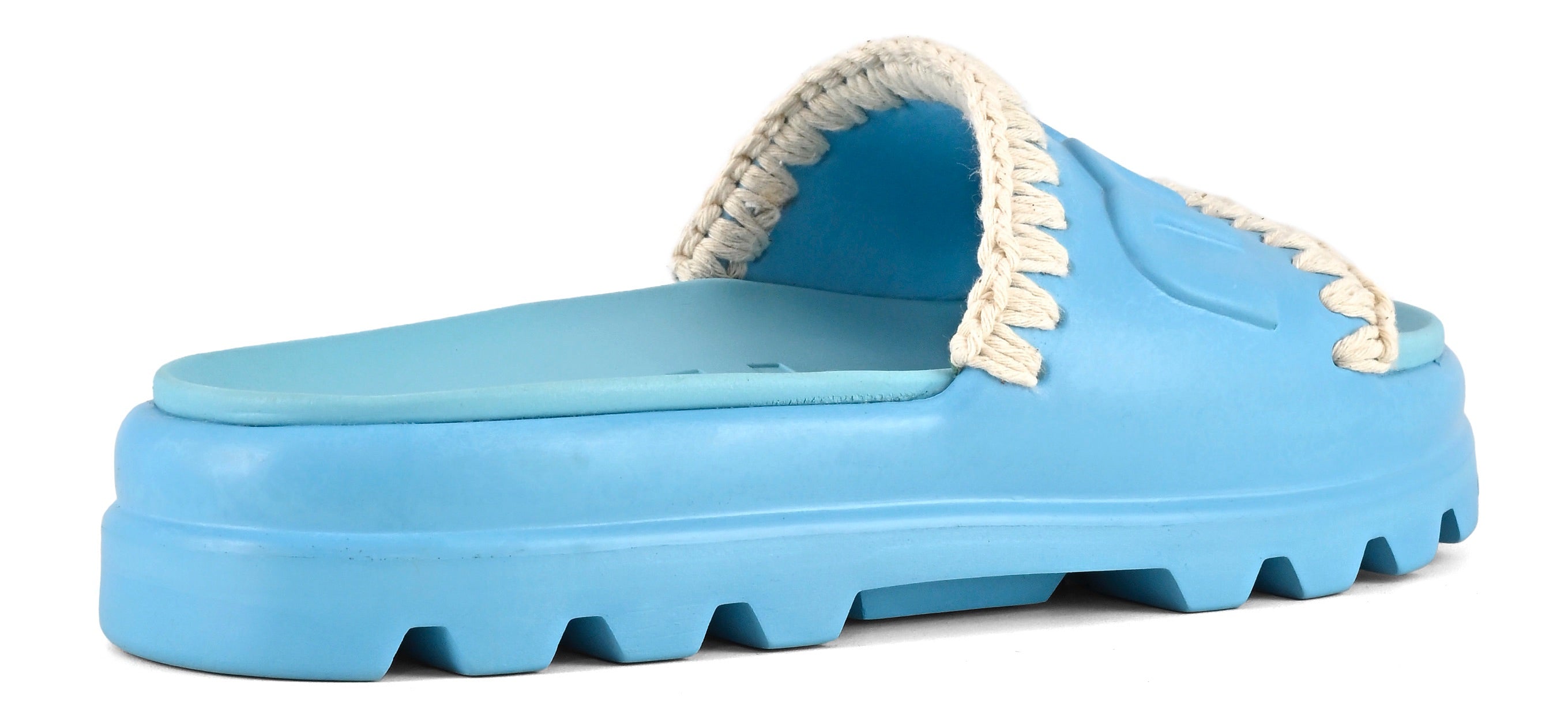 MOU Ciabatta Donna EVA ONE PIECE SLIDE-Turquoise