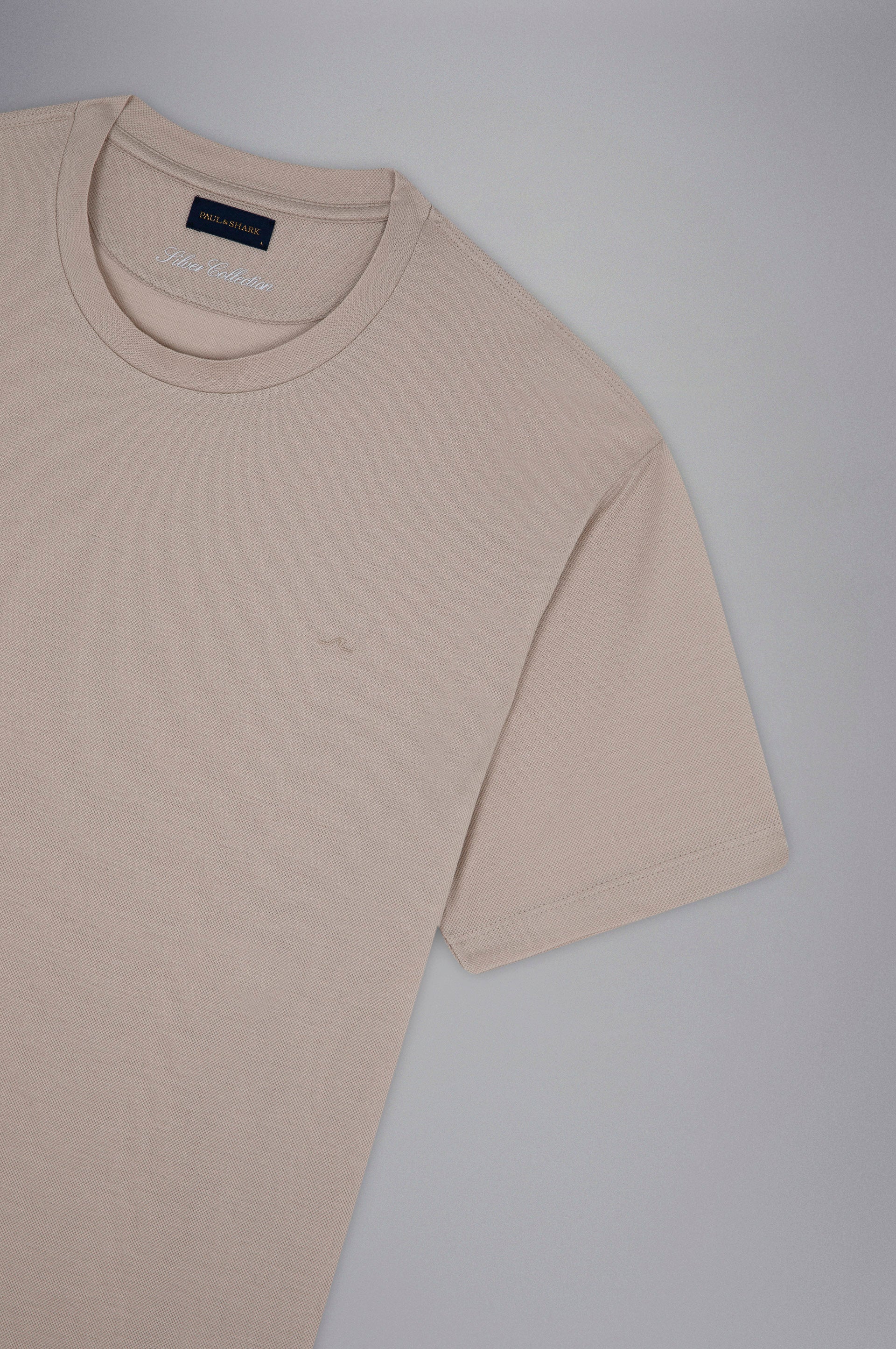 PAUL & SHARK T-Shirt Uomo Piqué-Mandorla