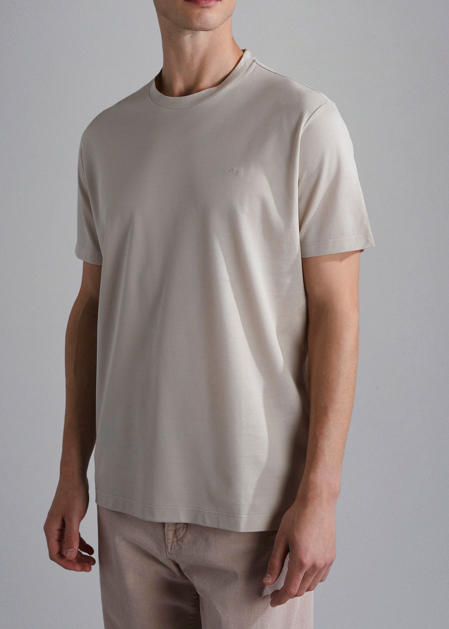 PAUL & SHARK T-Shirt Uomo Piqué-Mandorla