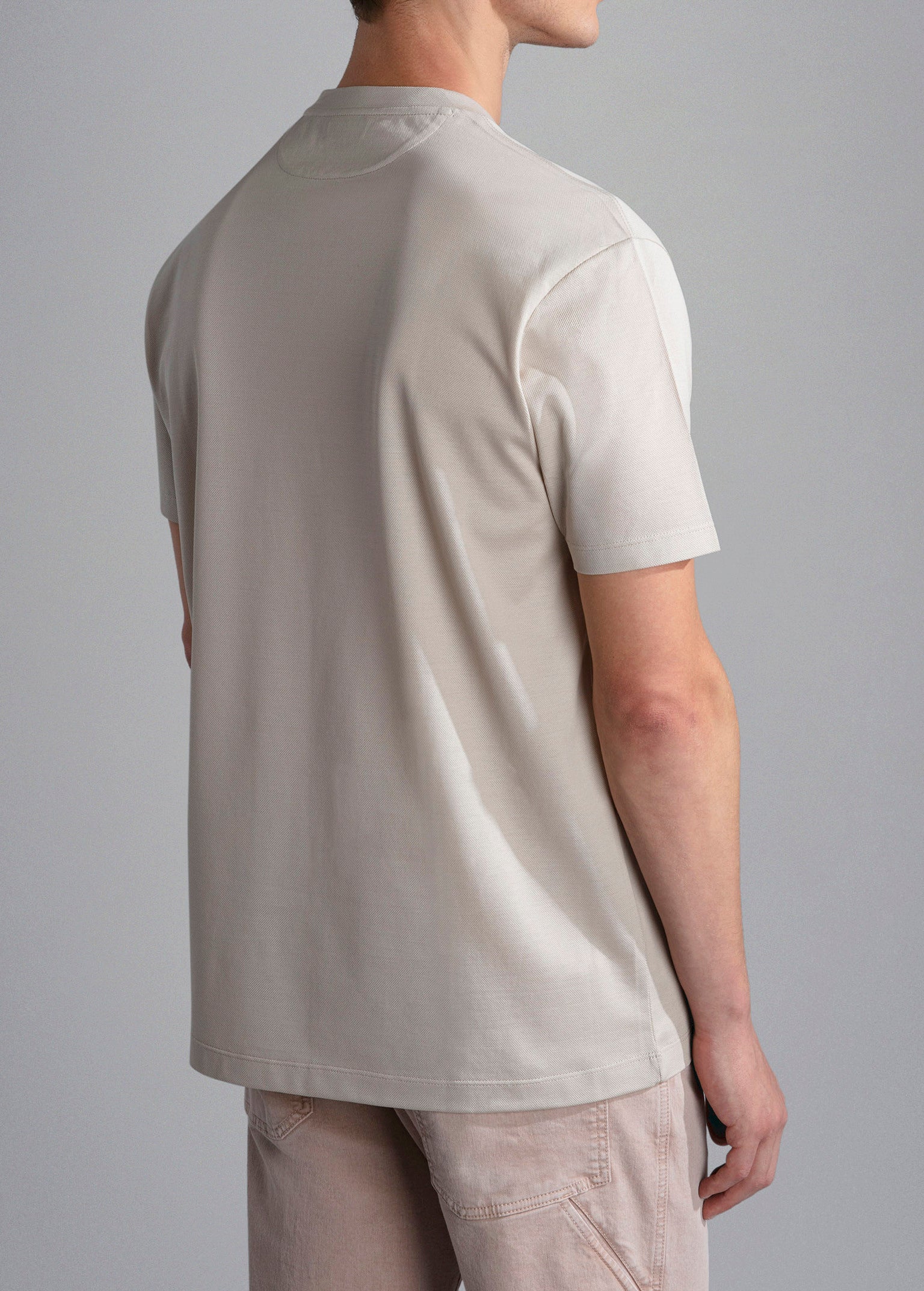 PAUL & SHARK T-Shirt Uomo Piqué-Mandorla
