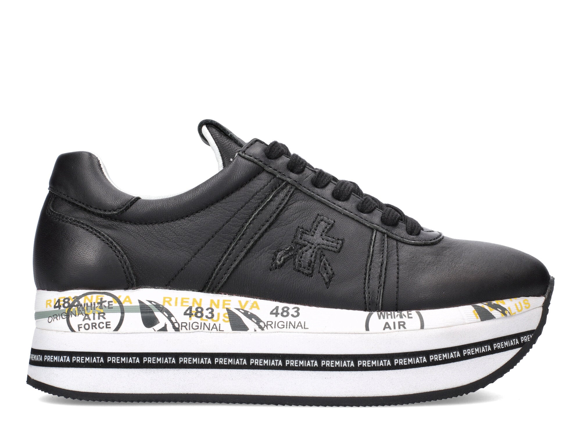 Premiata Sneakers Donna Beth 3873-Nero